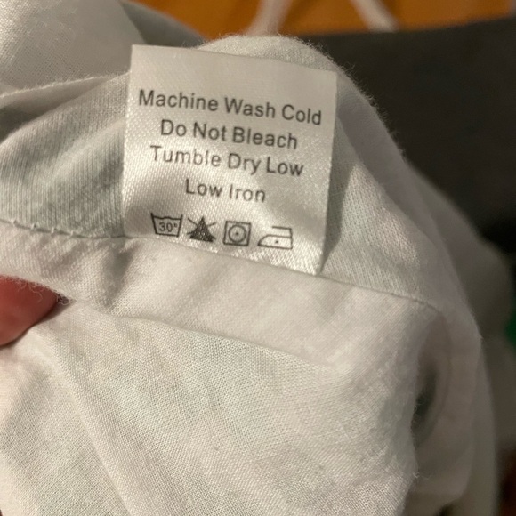 Tuckernuck Lila Apron Floral Green Summer Dress Large - Picture 8 of 9